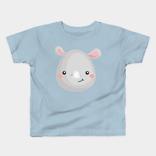 rhino cute Kids T-Shirt